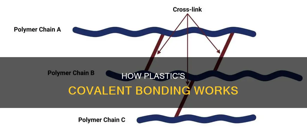 why is plastic a covalent bond
