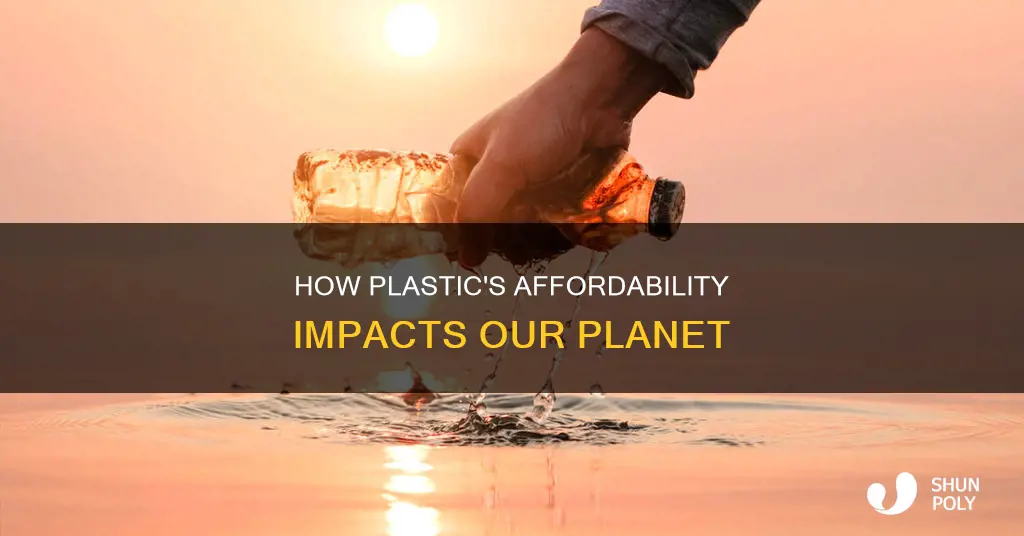 why is plastic cheap to produce