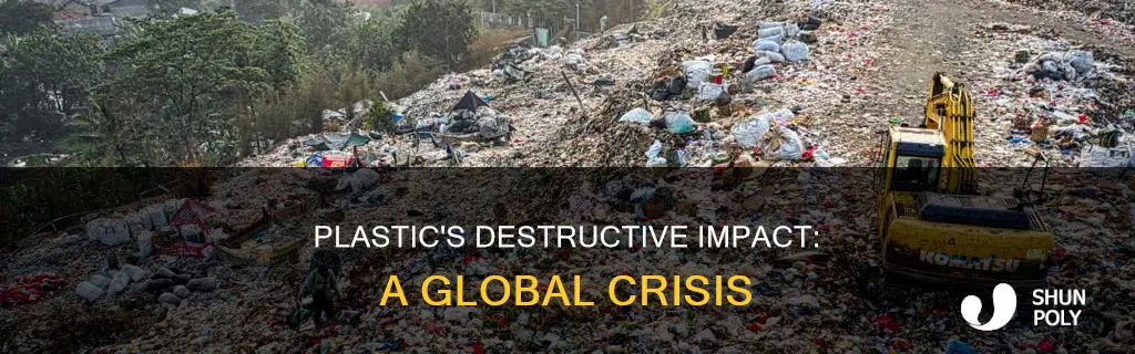 why is plastic destroying the world