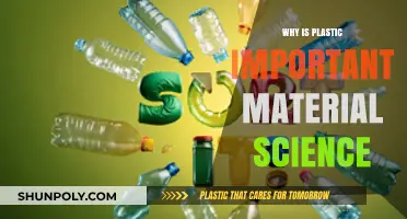 Plastic's Role: A Vital Material Science Insight