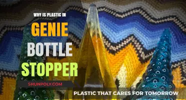 Plastic in Genie Bottle Stoppers: Unveiling the Practical Reasons Behind the Design