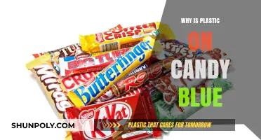 The Blue Plastic Wrap on Candy: Why?