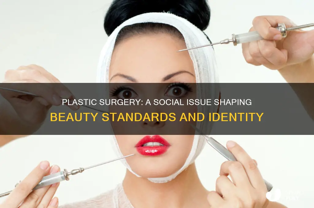 why is plastic surgery a social issue