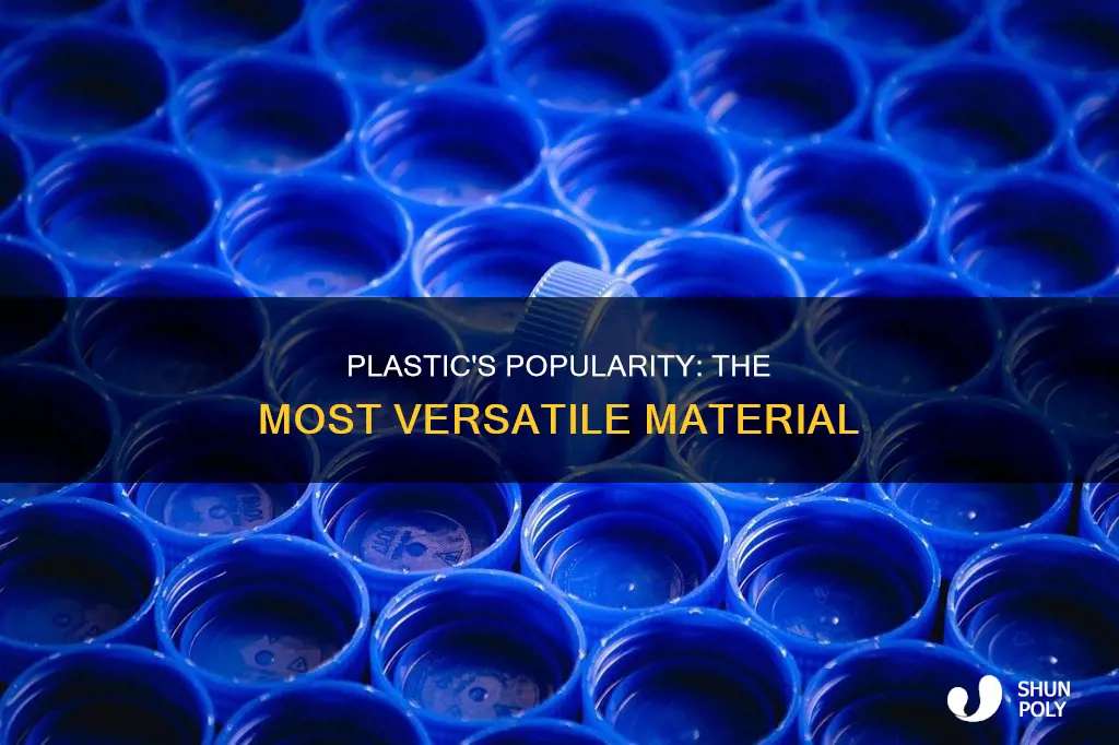 why is plastic the most popular material