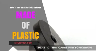 Why Brake Pedal Bumpers Use Plastic: Durability, Safety, and Functionality Explained
