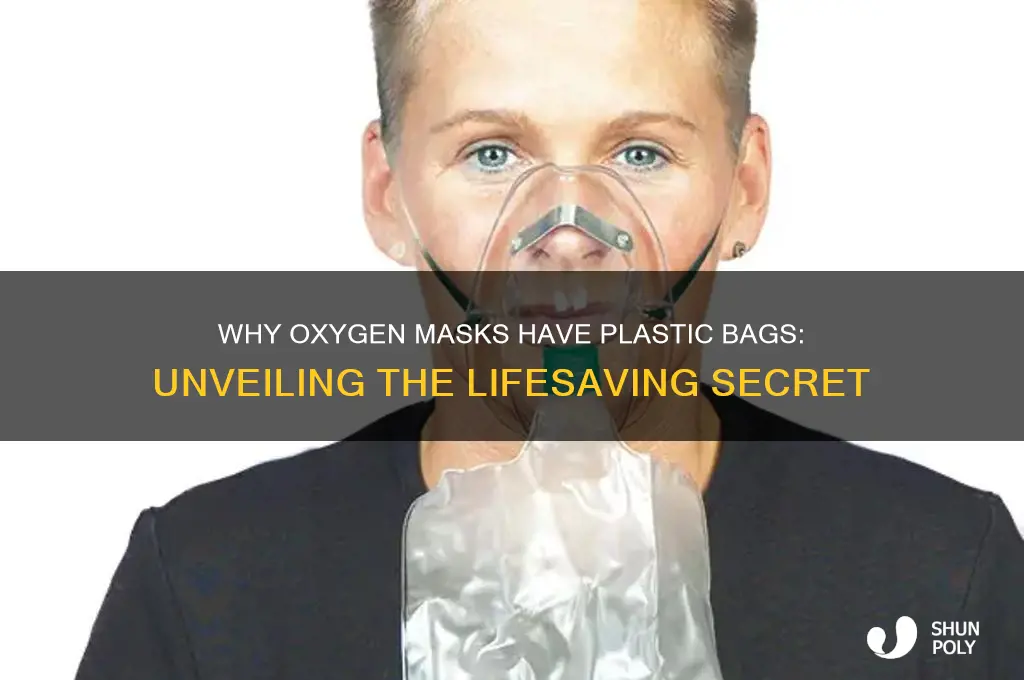 why is there a plastic bag on oxygen masks