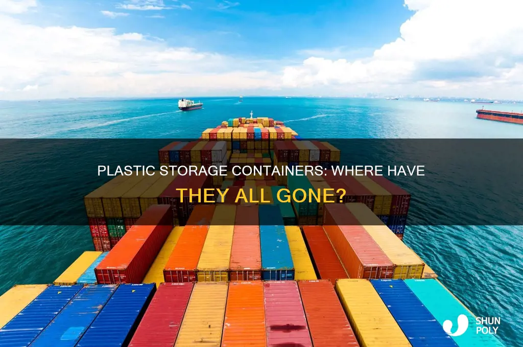 why is there a shortage of plastic storage containers