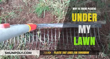 How Plastic Ended Up Under Your Lawn