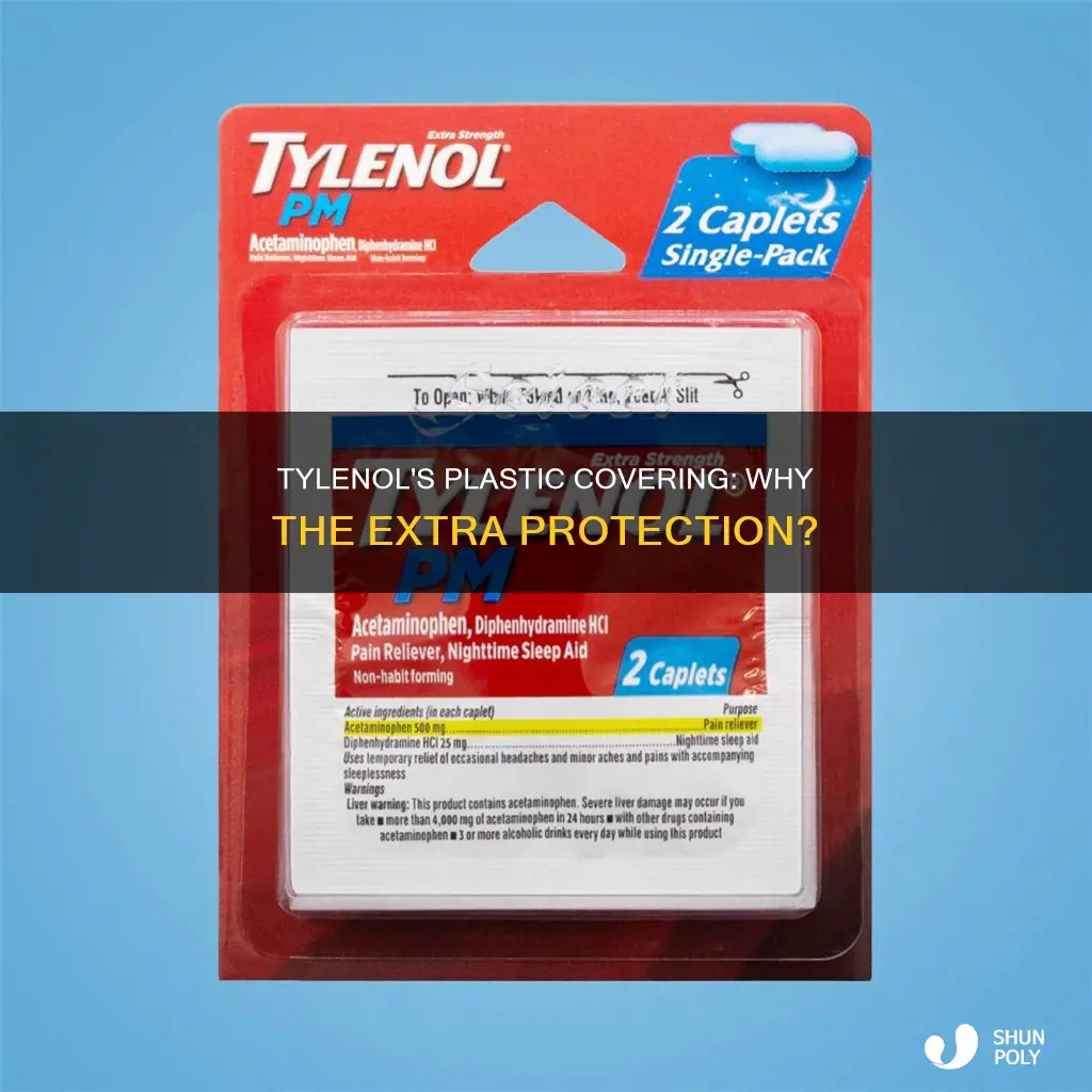 why is tylenol covered in plastic