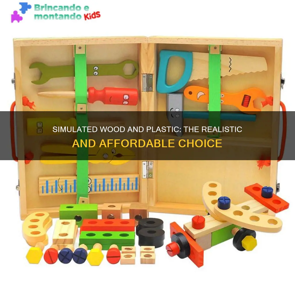 why is wood and plastic simulated