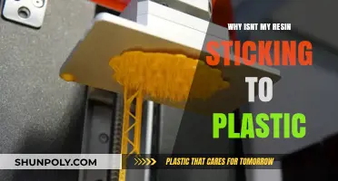 Resin Won't Stick to Plastic: Troubleshooting Guide