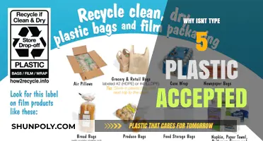Plastic Pollution: Type 5 Plastic Not Accepted