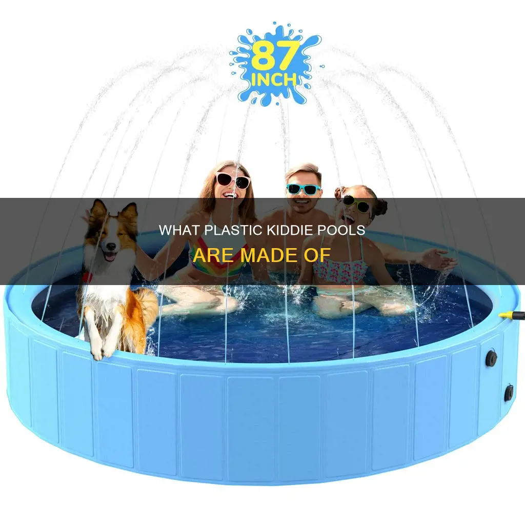 why kind of plastic is kiddie pool