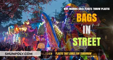 Mardi Gras Floats: The Surprising Reason Behind Plastic Bag Throws