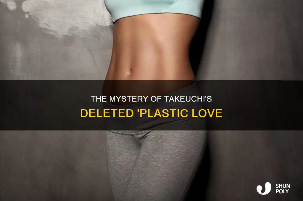 why mariya takeuchi plastic love got deleted