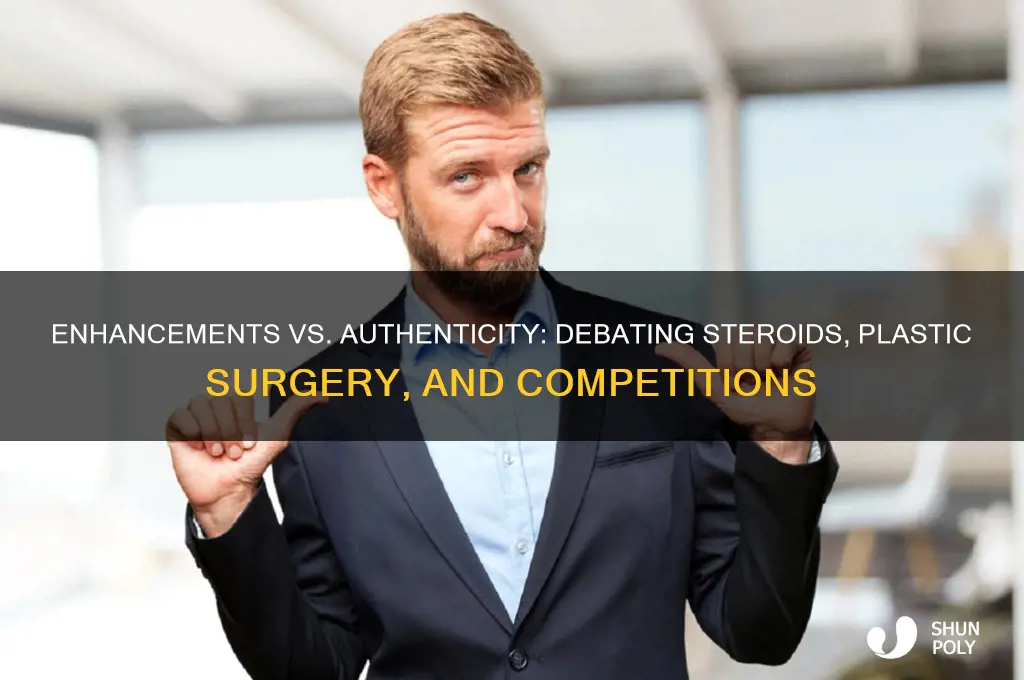 why not allow steriod olympics allow plastic surgery miss america