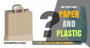 The Appeal of Paper and Plastic