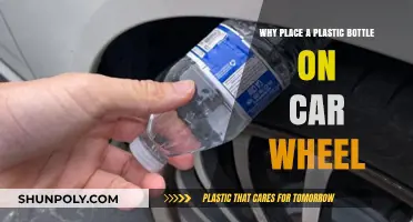 Plastic Bottle on Car Wheel: A Simple Hack Explained