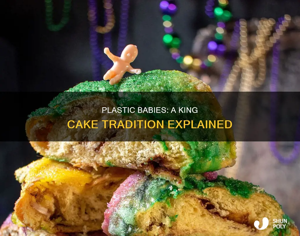 why plastic baby in king cake