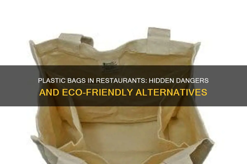 why plastic bags in restaurants are dengours