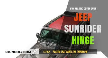 Protecting Your Jeep's Sunrider Hinge With Plastic Cover