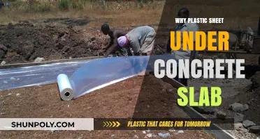 Plastic Sheets: Concrete Slab Protection