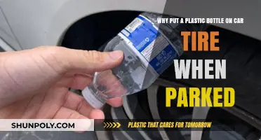 Plastic Bottle on Car Tire: A Simple Parking Hack Explained