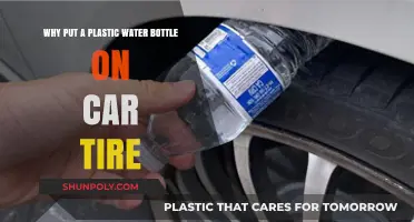 Plastic Bottle on Car Tire: A Simple Hack Explained