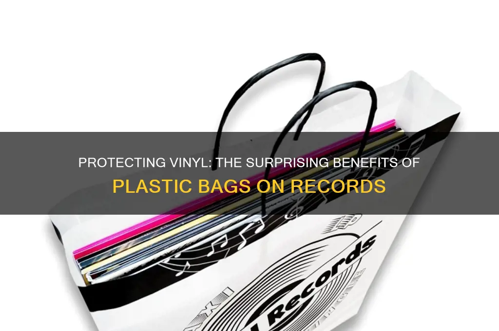 why put plastic bags on records