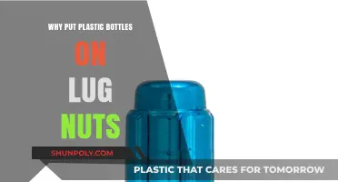 Plastic Bottles on Lug Nuts: A Simple Tire-Changing Hack Explained