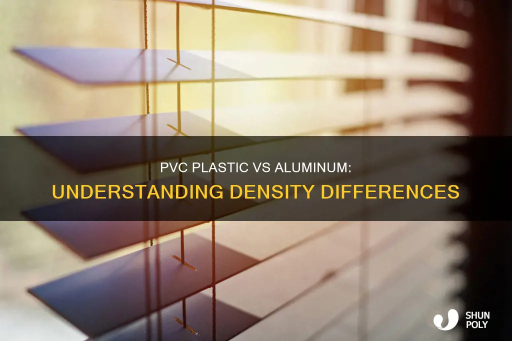 why pvc plastic is denser than al