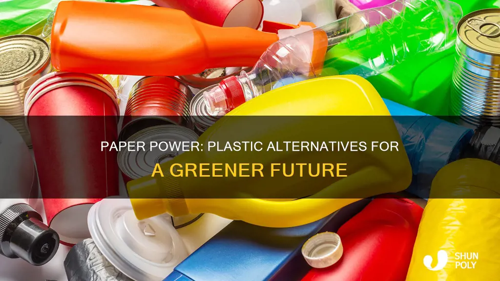 why replace plastic items with paper items