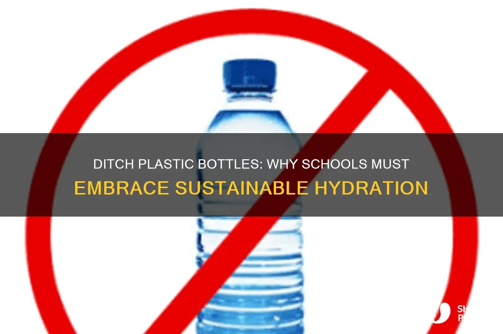 why should schools ban plastic water bottles