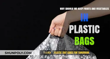 Plastic Bags: Essential for Preserving Freshness of Fruits and Vegetables