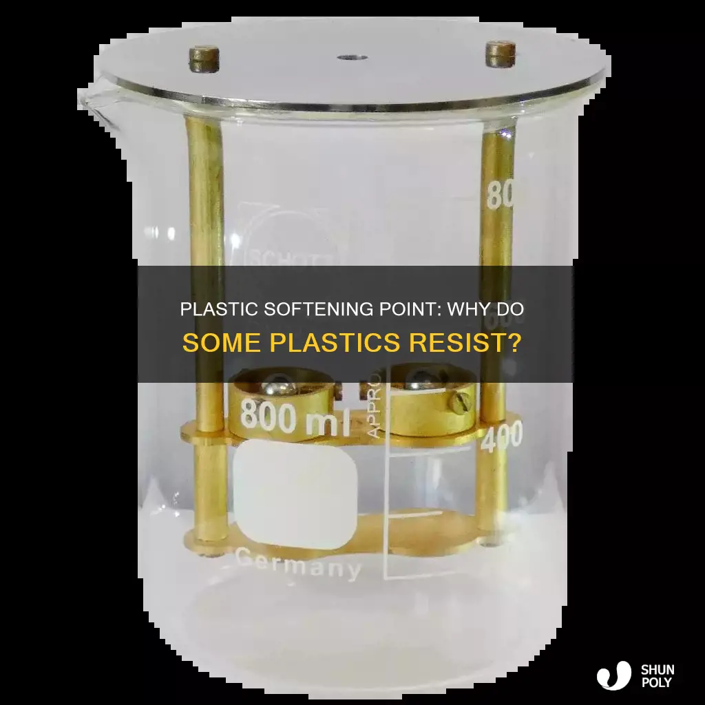 why some plastic dont have softening point