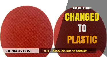 Plastic Balls: Revolutionizing Table Tennis