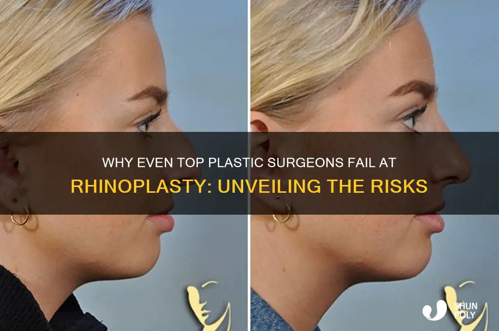 why the best plastic surgeons screw up nose jobs