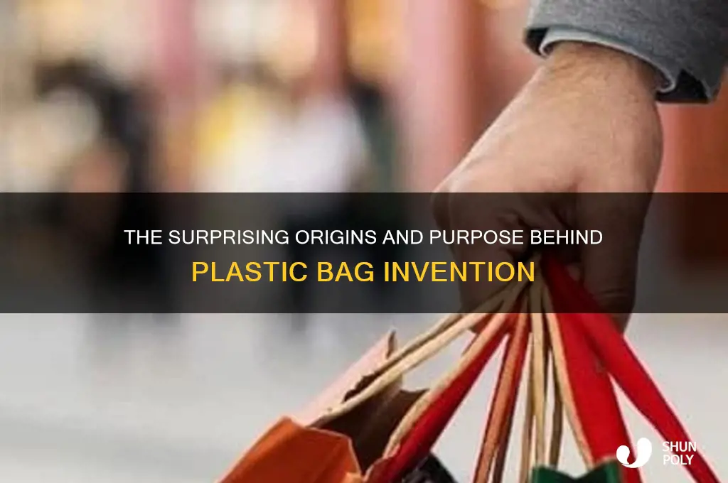 why was plastic bags invented