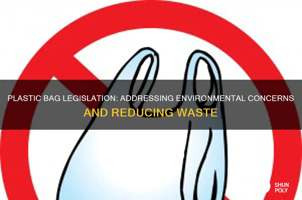 why was the plastic bag legislation introduced