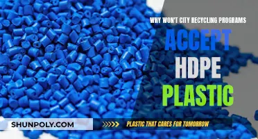HDPE Plastic: Why City Recycling Programs Refuse Acceptance