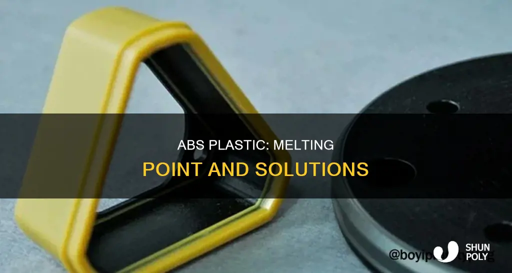 why wont my abs plastic melt
