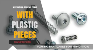 The Plastic Mystery: Why Screws Have Plastic Pieces