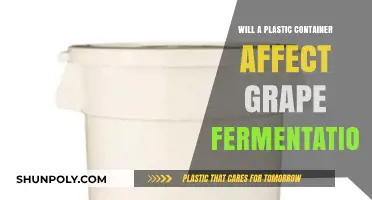 Plastic Containers: Good or Bad for Grape Fermentation?