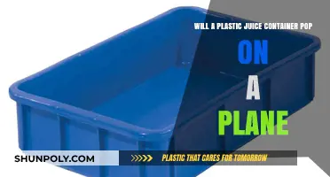 Flying with Juice: Will Plastic Containers Pop?