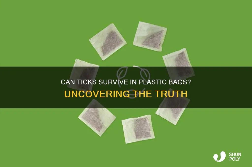 will a tick die in a plastic bag