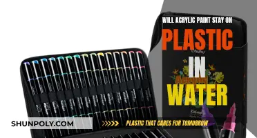 Acrylic Paint on Plastic: Waterproof or Not?
