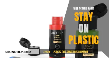 Acrylic Paint Adhesion on Plastic: A Permanent Solution?