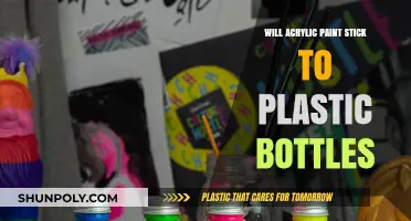 Can Acrylic Paint Adhere to Plastic Bottles? Tips and Tricks