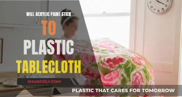 Acrylic Paint Adhesion on Plastic Tablecloths: A Creative Guide