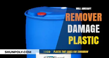 Can Aircraft Remover Safely Be Used on Plastic Surfaces?
